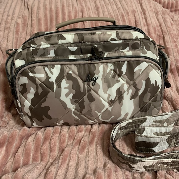 lug Bags Lug Trolley Crossbody Camo Taupe Poshmark